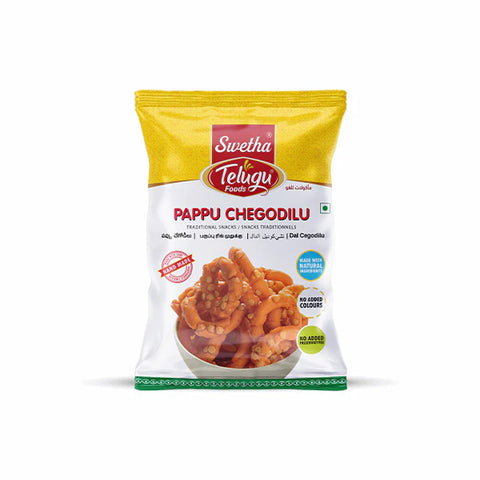 Telugu Foods Pappu Chegodilu lentil snack 150 g pack