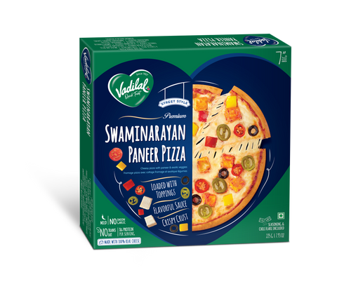 Vadilal Swaminarayan Paneer Pizza - 225gm
