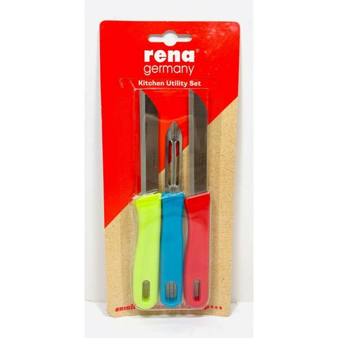 RENA 3pc Knife Set (Germany Made)