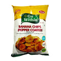 Telugu Foods Banana Chips Salted and Pepper 375g pack