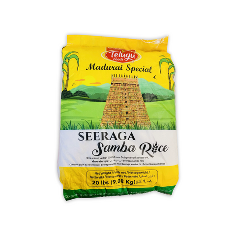 Telugu Foods Seeraga Samba Rice bag