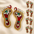 Swagat Decors-01 MEDIUM CHARAN - 10 PC