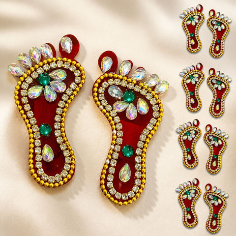 Swagat Decors-01 MEDIUM CHARAN - 10 PC