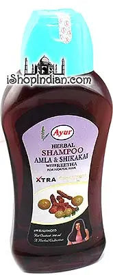 Ayur Herbal Shampoo Amla Shikakai with Reetha - 1000ml – Health & Beauty