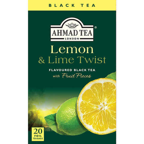 Ahmad Tea Lemon & Lime Twist - 20 Tea Bags – Tea