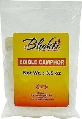 Bhakti Edible Camphor - 100g – Pooja & Festival