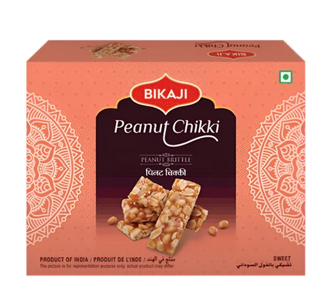 Bikaji Peanut Gur Chikki 400 GM – Sweets