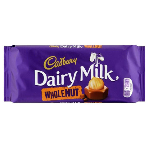 Cadbury Whole Nut Chocolate – 45 g