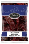 Parivar Chilli Whole (Kashmiri) - 200gm