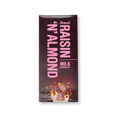 Amul Milk Chocolate Raisin & Almond – 150 g