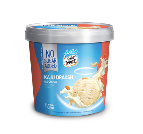 Vadilal Kaju Draksh Ice Cream 1 Lt