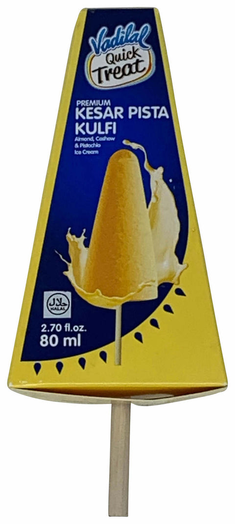 Vadilal Kesar Pista Kulfi ice cream 100ml