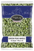 Parivar Green Peas Whole - 4 LB