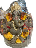Ganesh Clay Idol 10 Inch (Color & Decorated) – Festival