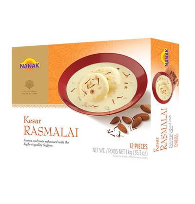 Nanak Rasmalai - 1KG – Frozen Food