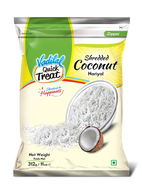 Vadilal Grated Coconut frozen 312g pack
