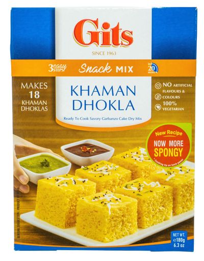 Gits Khaman Dhokla Mix - 180gm – Instant Mixes
