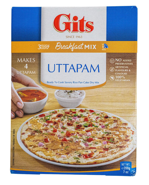 Gits Instant Mix Uttapam - 200g – Instant Mix