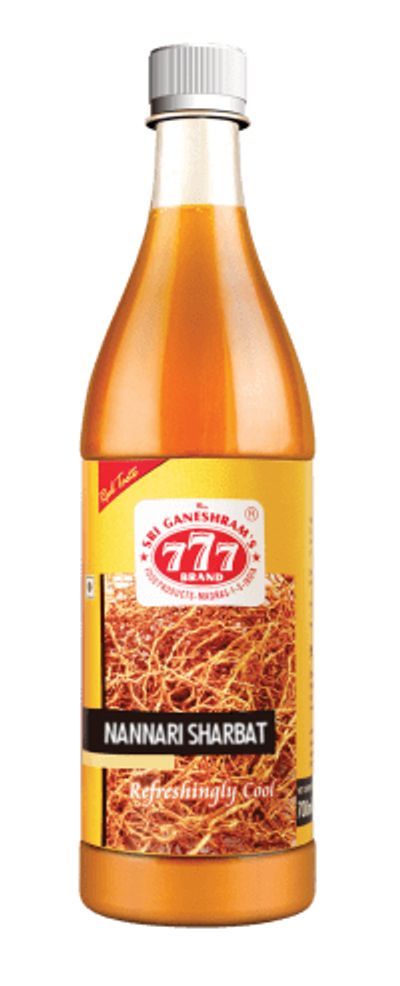 777 Nannari Sharbat 750ml – Juices & Soda