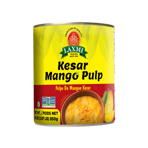 Laxmi Kesar Mango Pulp - 850gm