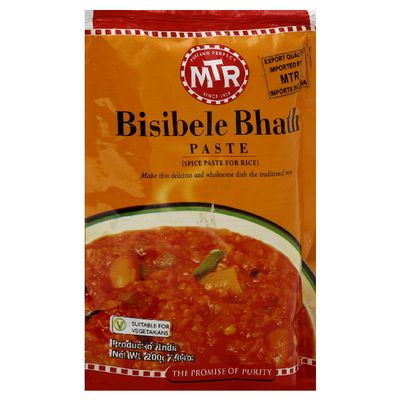 MTR Bisibele Bhath Paste - 200gm – Meal Kits