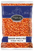 Parivar Masoor Whole Red - 2 LB