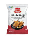 Telugu Foods Mirchi Bajji frozen stuffed green chilli fritters, 300 g pack