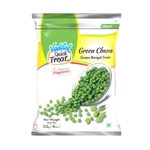 Vadilal Green Chana (Lila Chana) frozen 312g pack