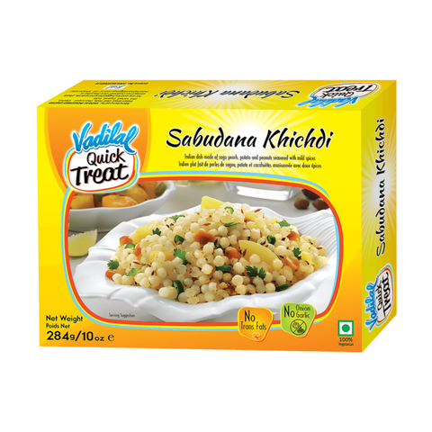 Vadilal Sabudana Khichdi frozen ready-to-eat 284g pack