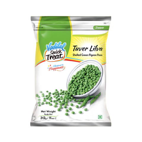 Vadilal Tuver Lilva frozen 624g pack