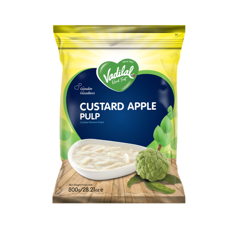 Vadilal Custard Apple Pulp frozen 800g pack