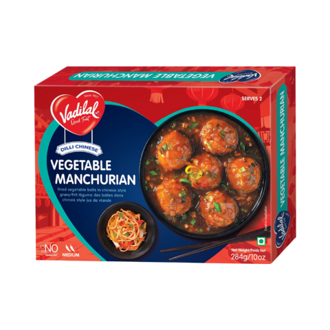 Vadilal Vegetable Manchurian frozen 284g pack