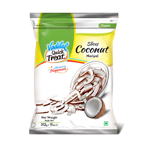 Vadilal Coconut Slices frozen 312g pack