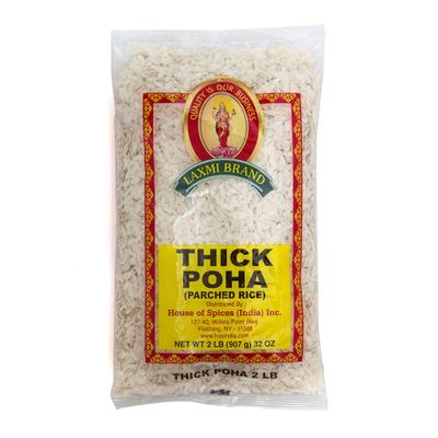 Laxmi Thick Poha - 2LB/907gm – Flours