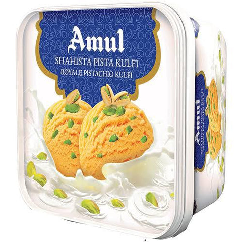 Amul Ice Cream Shahista Pista Kulfi – 1 L