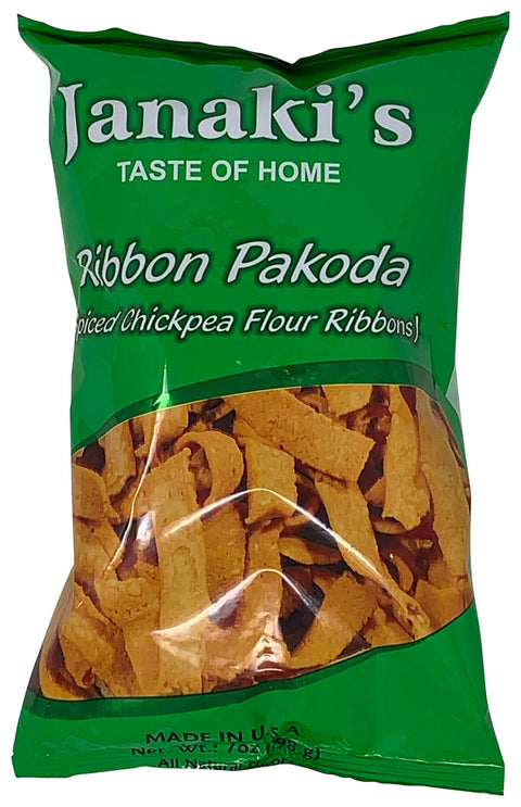 Janaki Ribbon Pakoda - 14oz – Snacks