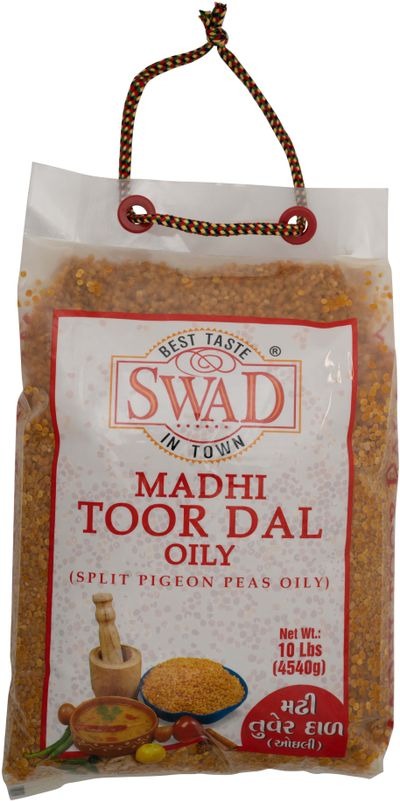 Swad Toor Dal Oily 10lb bag