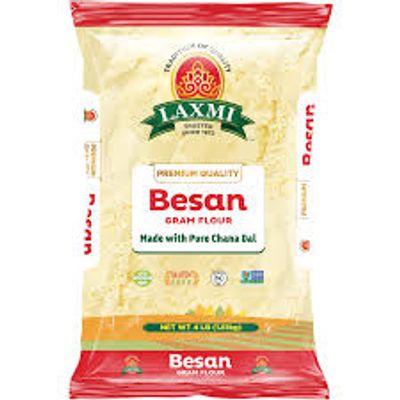 Laxmi Freshly Milled Besan (NONGMO) 4 LB – Flours