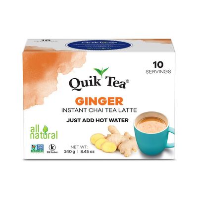 Quik Tea Ginger Chai 8.5 oz – Tea