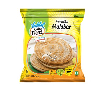 Vadilal Malabar Paratha - 5 pc – Naan & Breads