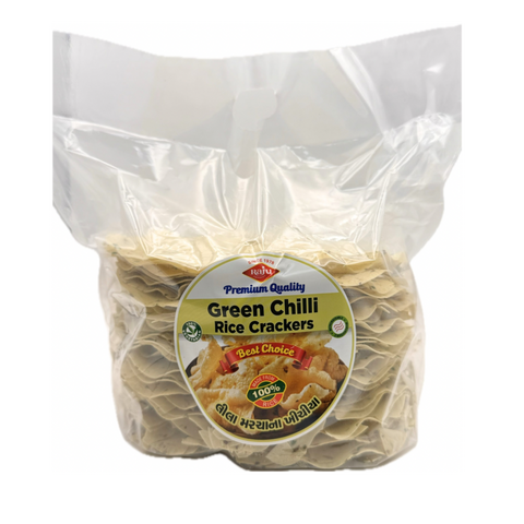 RAJU Green Chili Khichiya 500gm