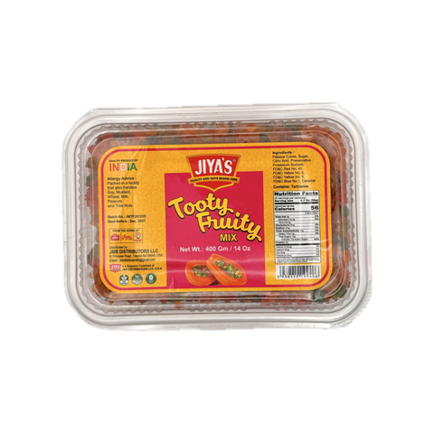 Jiya Tutti Fruity Mix 400gm