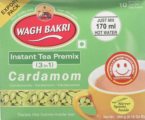 Wagh Bakri Instant Cardamom Tea Premix – Tea