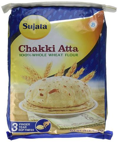 Sujata Chakki Atta - 20LB – Flour & Atta